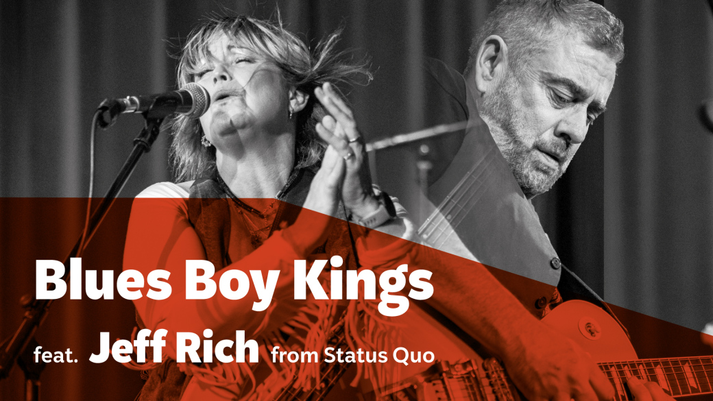 Podzimní jazz & bluesové dny 2025: Blues Boy Kings feat. Jeff Rich (Status Quo)  