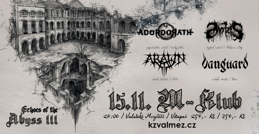 Deathmetal v M-klubu: Echoes of the Abyss vol. 3