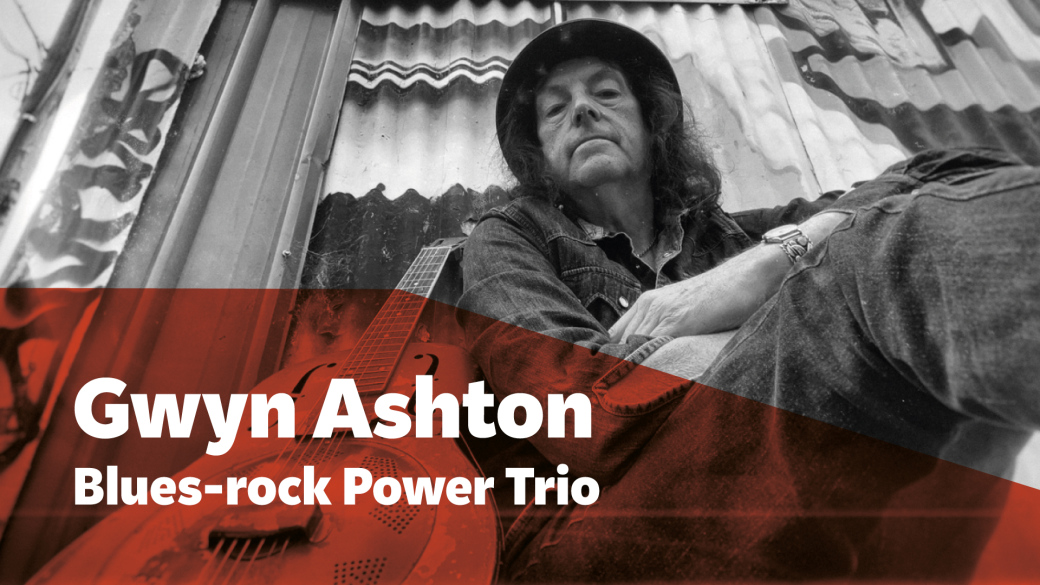 Podzimní jazz & bluesové dny 2025: Gwyn Ashton Blues-Rock Power Trio (AUS / IT)