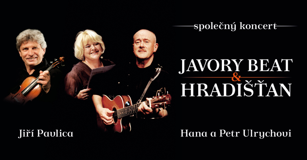 Zahajovací koncert festivalu Valašský špalíček 2026: Jiří Pavlica, Hradišťan & Hana a Petr Ulrychovi, Javory Beat na jednom pódiu