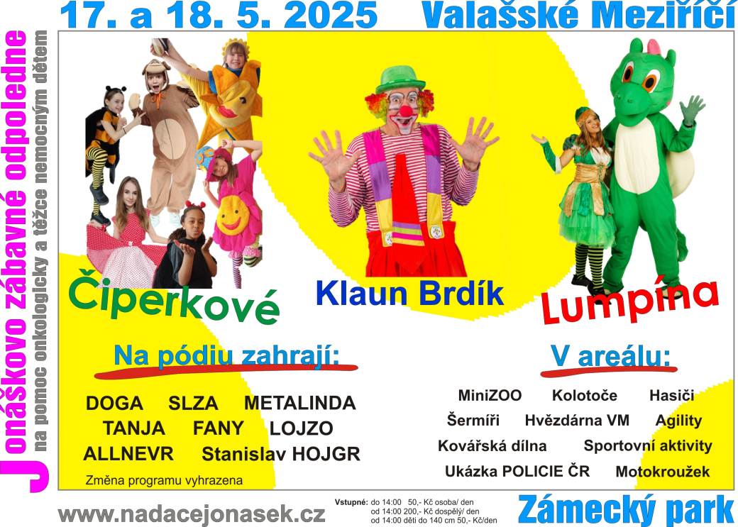 Jonáškovo zábavné odpoledne v meziříčském Amfiteátru