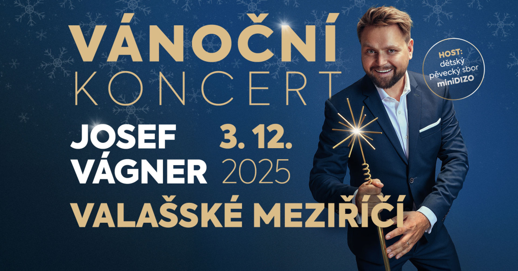 Vánoční koncert – Josef Vágner s živou kapelou