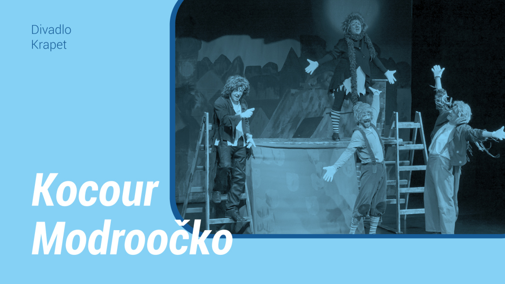 Divadlo Krapet uvede v Kázetku Kocoura Modroočka
