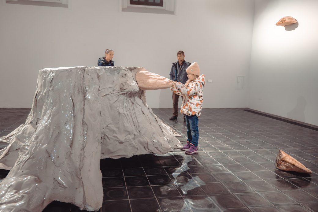 Komentovaná prohlídka výstavy Petrifikácia Marka Halásze