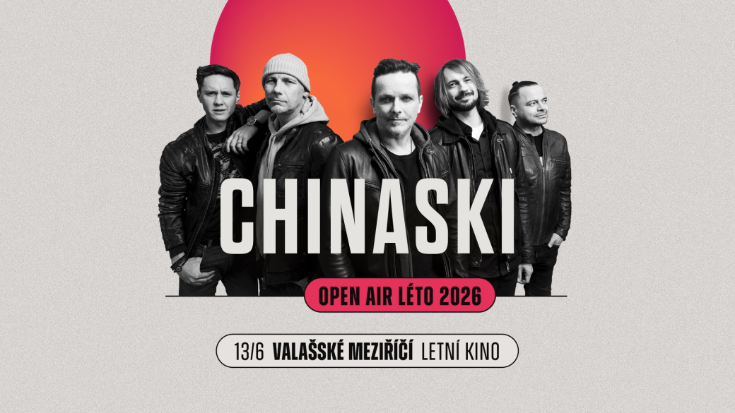 Open Air Léto 2026: Chinaski v meziříčském Amfiteátru