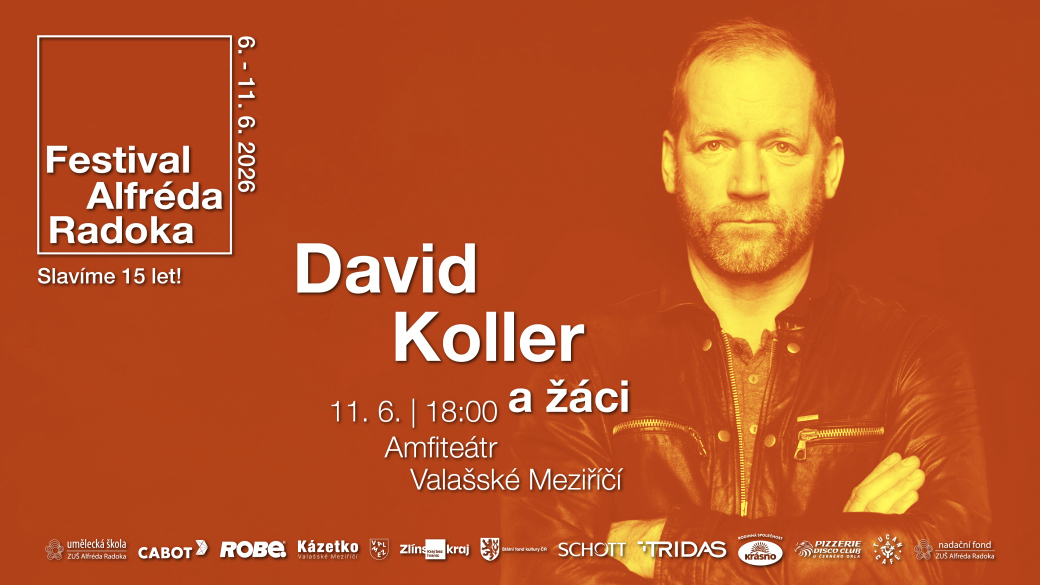 Festival Alfréda Radoka: David Koller a žáci ZUŠ Alfréda Radoka
