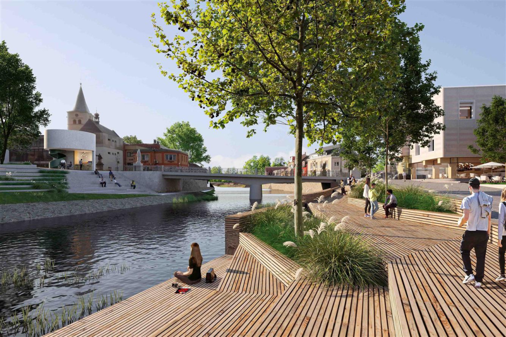 Začala stavba Meziříčské náplavky