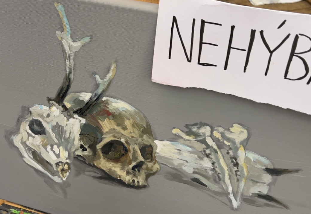 Výstava žáků ZUŠ ve Valašském Meziříčí: NESAHAT, NEHÝBAT