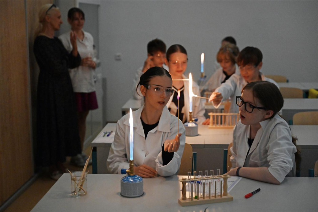 Nové učebny chemie na Křižné a Vyhlídce