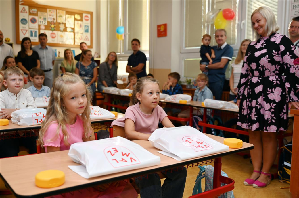Do škol ve Valašském Meziříčí nastoupilo 242 prvňáčků