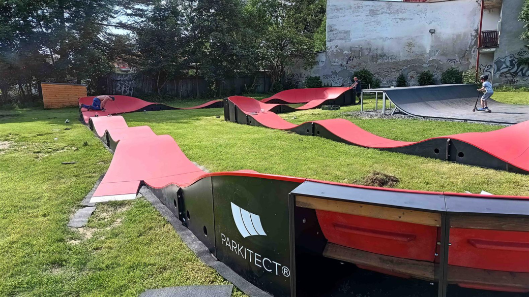 Meziříčská radnice nechala opravit pumptrack