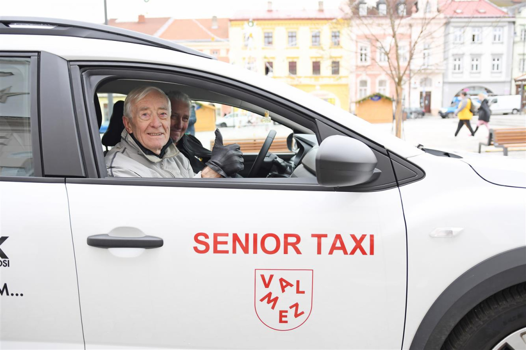 Senior taxi Valmez překonalo loni 9 000 kilometrů