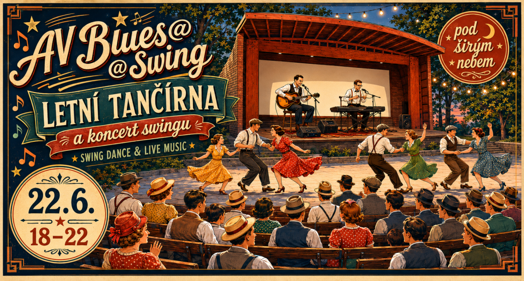 Swing Valmez v meziříčském amfiteátru