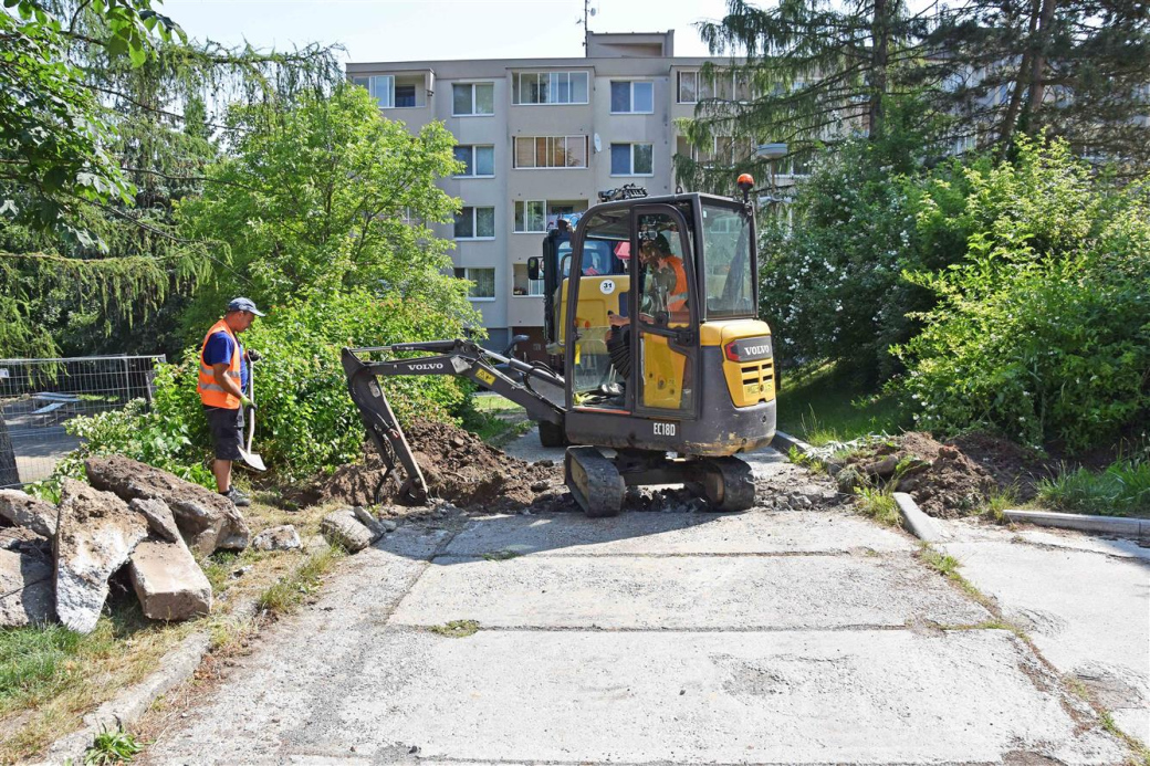 Začala regenerace sídliště Podlesí za 35 milionů Kč