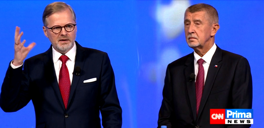 Babiš na celé čáře prohrál debatu s Fialou. Rozdíly musel vidět každý příčetný člověk