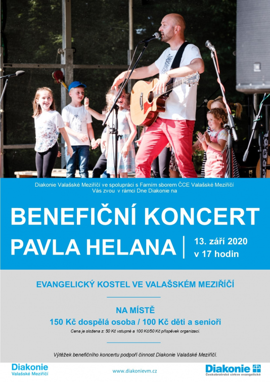 Benefiční koncert Pavla Helana