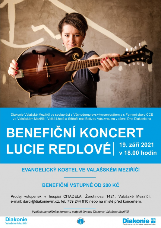 Den Diakonie 2021 s benefičním koncertem Lucie Redlové 
