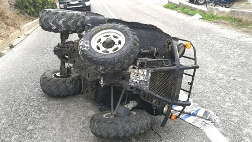 Tragická havárie čtyřkolky. Spolujezdkyně zraněním podlehla