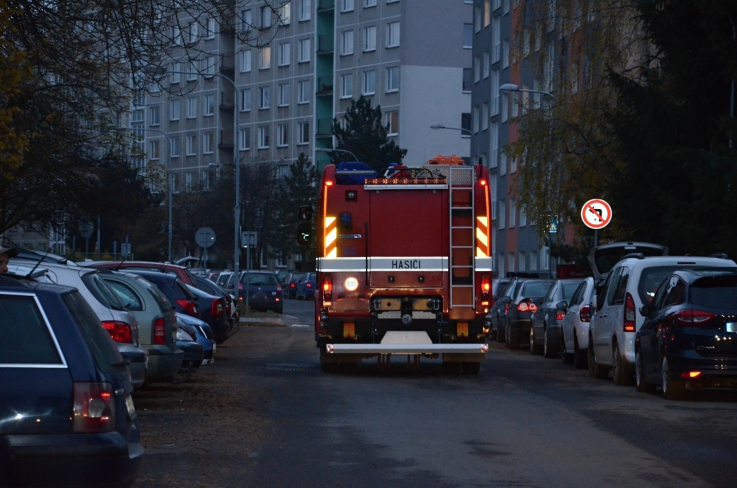 Hasiči zkoušeli ve Valašském Meziříčí průjezdnost ulic  
