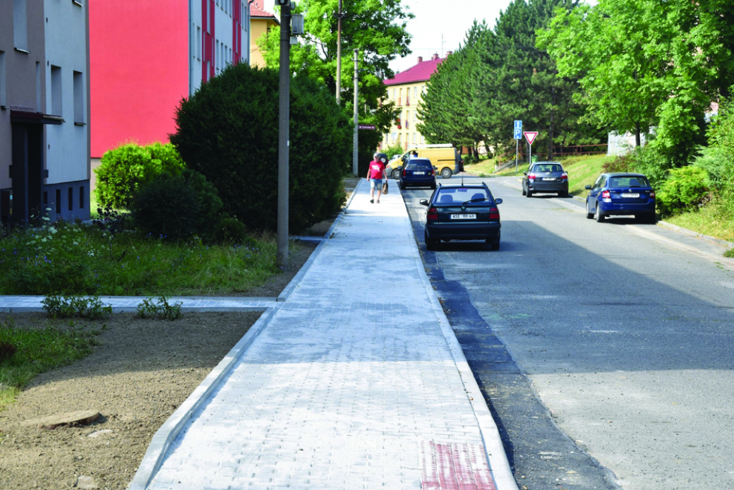 Valašské Meziříčí dokončuje některé opravy komunikací