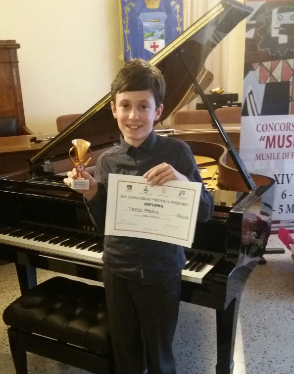 Klavírní naděje na soutěži v Itálii