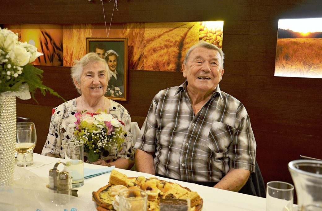 Manželé Kneblovi oslavili 60 let společného života 