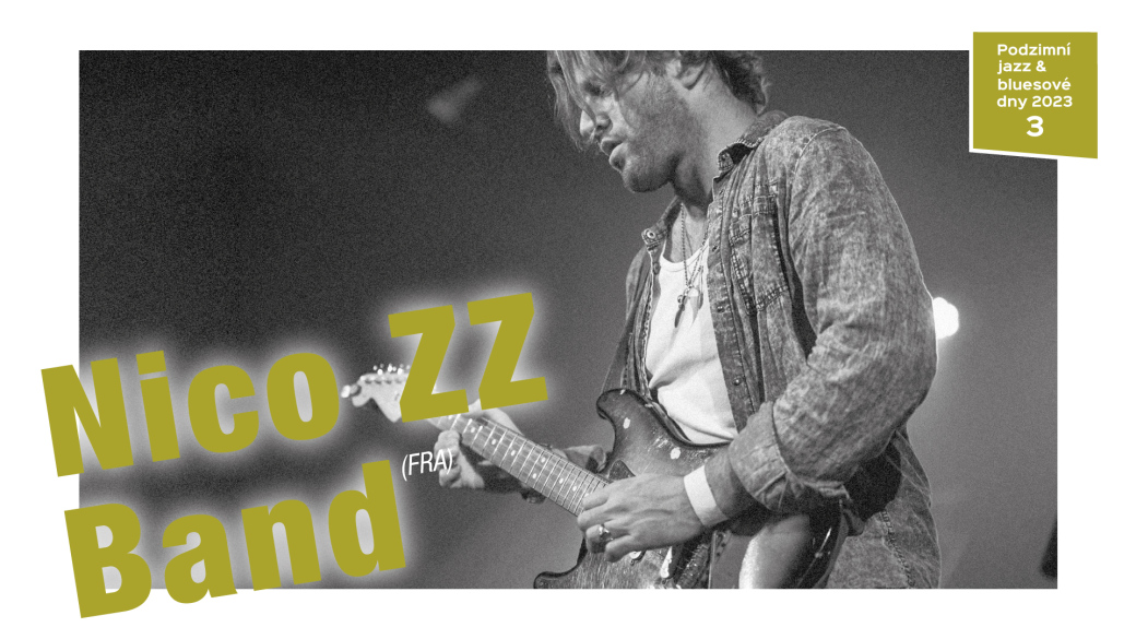 Podzimní jazz & bluesové dny 2023 pokračují: Nico ZZ Band