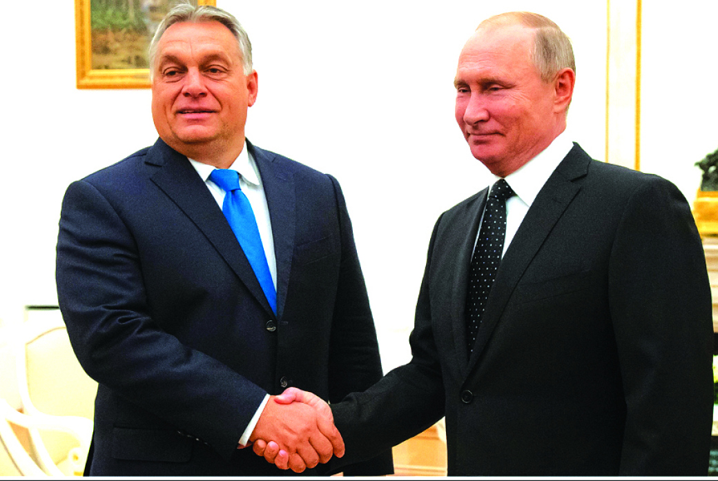 Šok proruského Orbána: Moskva zařadila Maďarsko na seznam nepřátelských zemí