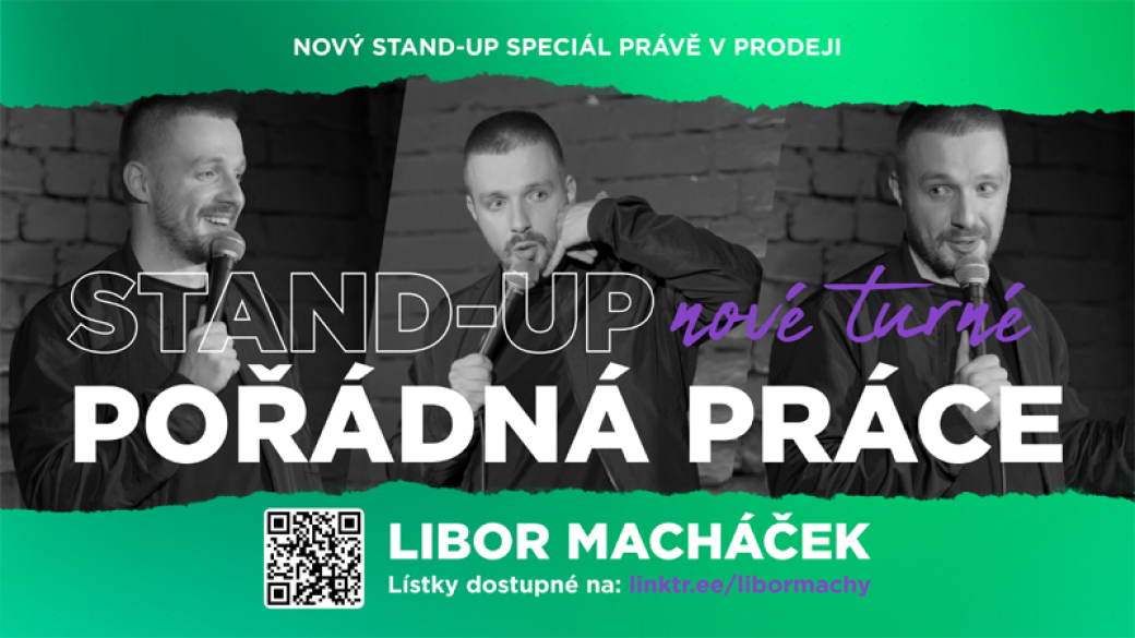 Pořádná práce. Stand-up speciál Libora Macháčka