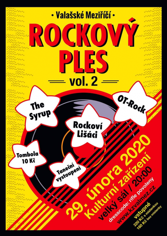 Rockový retro ples vol. 2 ve ValMezu se blíží