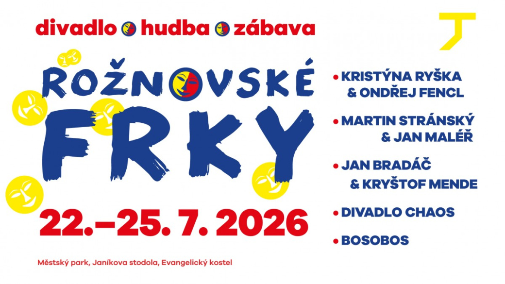 Třetí ročník festivalu Rožnovské frky 2026 