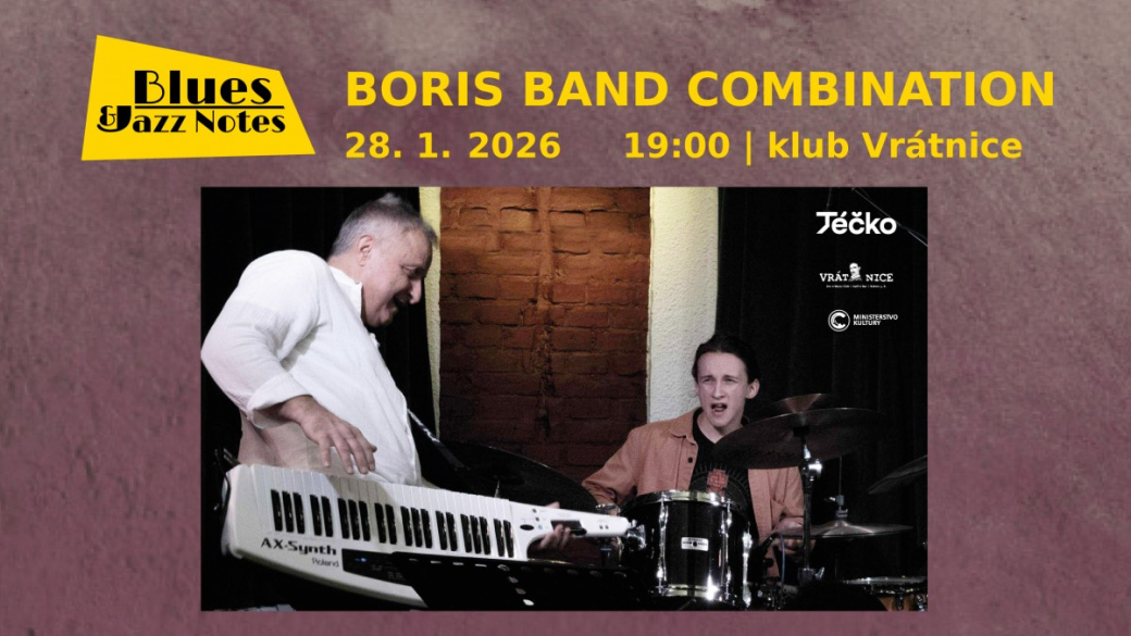 Úvodní koncert cyklu Blues & Jazz Notes – Boris Band Combination