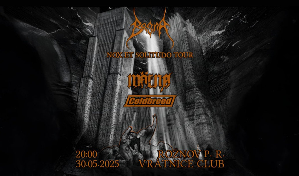 Ve Vrátnici zaburácí metal: Besna (SK), Märno (UH), Coldbreed (ValMez)