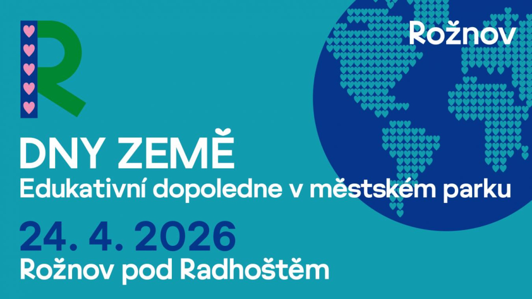 Dny Země v Rožnově nabídnou program pro děti nebo dobrovolnickou výzvu k úklidu města