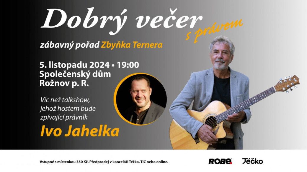 Dobrý večer s právem. Zábavný pořad Zbyňka Ternera