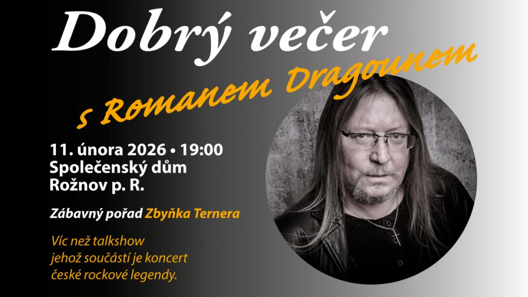 Rožnovský „Spolák“: Dobrý večer s Romanem Dragounem