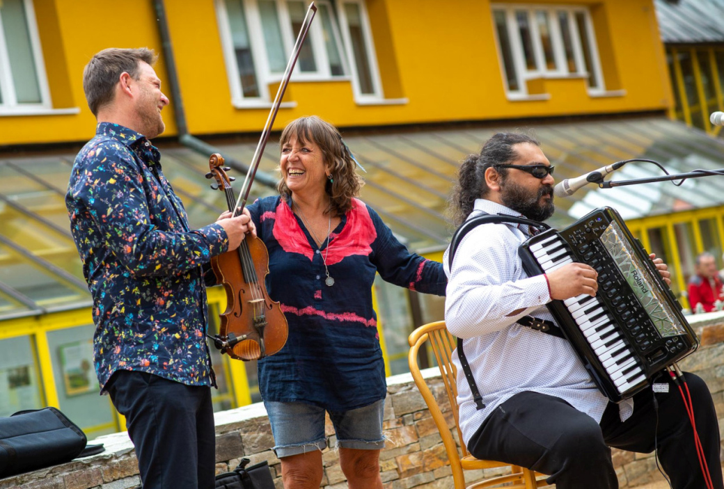 Hudební festival Hlasy počtvrté na rožnovské Stráni