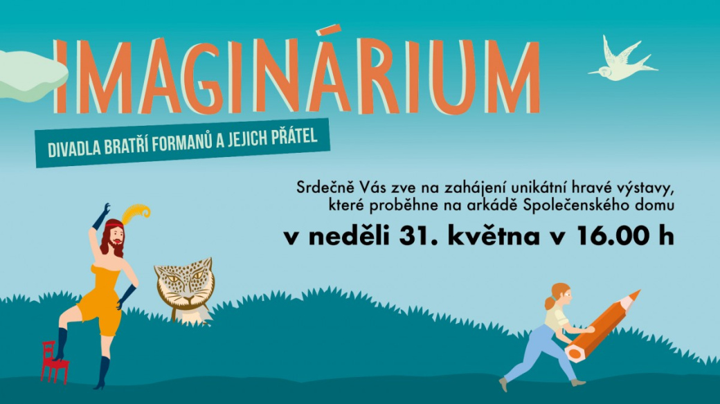 Slavnostní zahájení výstavy IMAGINÁRIUM ve Společenském domě