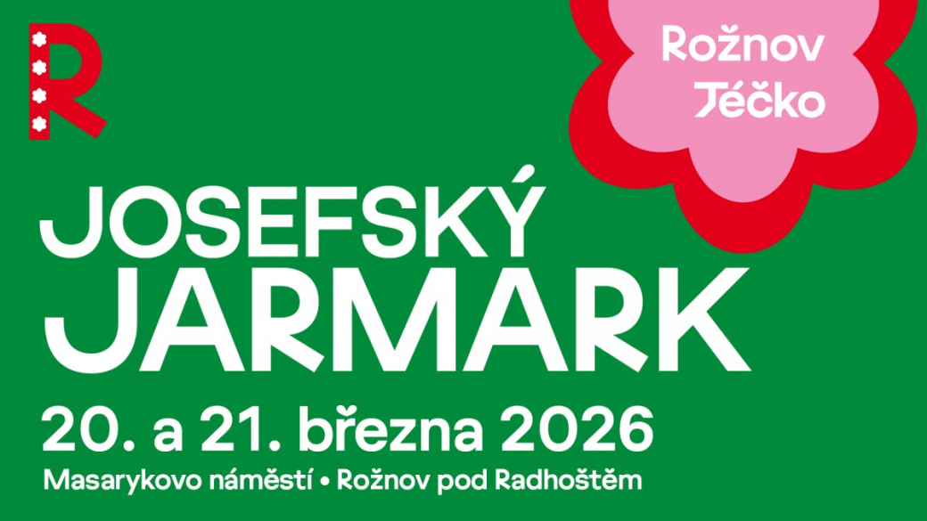 Tradiční dvoudenní Josefský jarmark na rožnovském náměstí