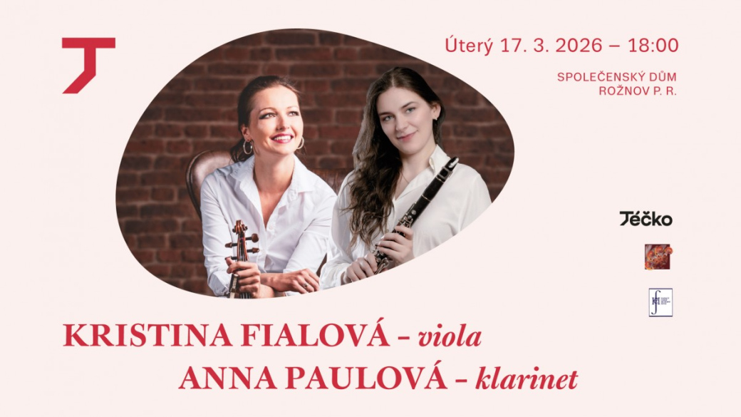 Koncert violistky Kristiny Fialové a klarinetistky Anny Paulové na Spoláku
