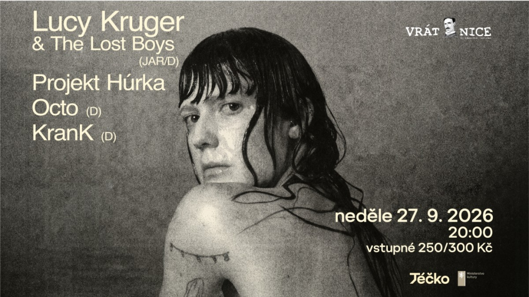 Nedělní Vrátnice: Lucy Kruger & The Lost Boys, Octo, KranK