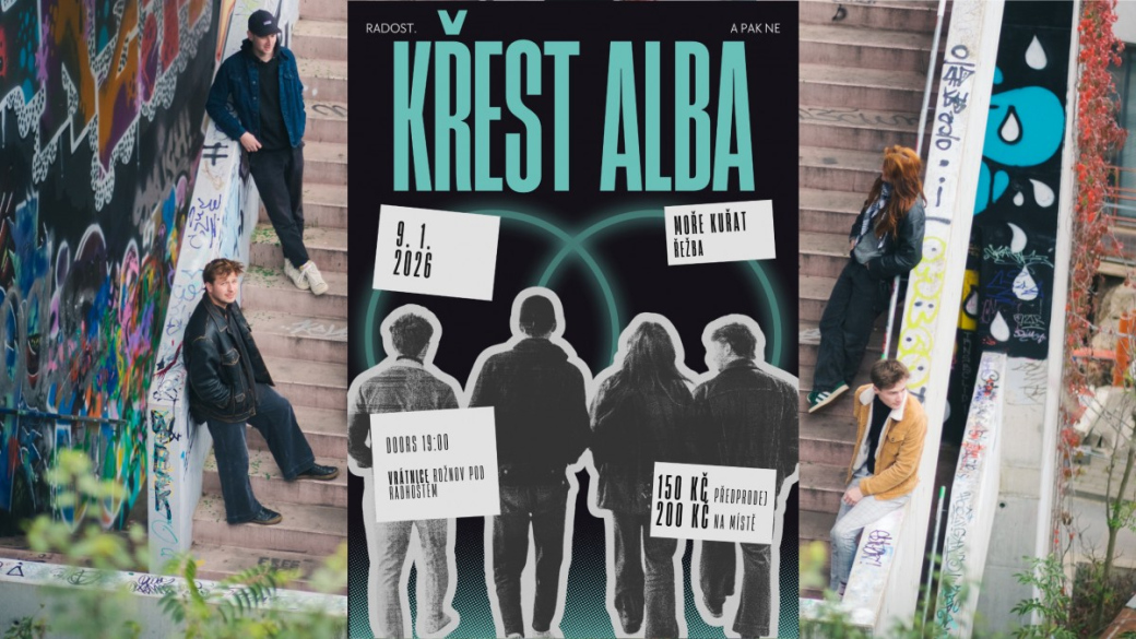 Ve Vrátnici zahrají kapely Moře kuřat a Řežba