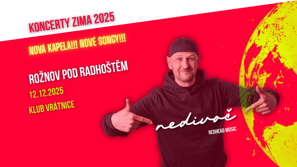 Do Vrátnice se chystá ostravská kapela Nedivoč