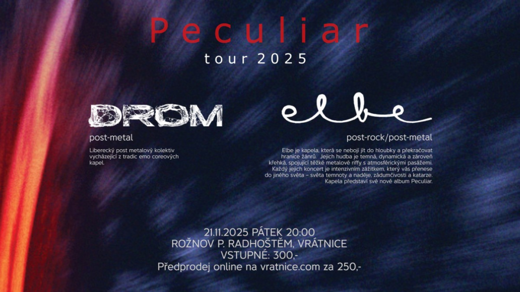 Do Vrátnice dorazí post-metaloví Elbe a Drom