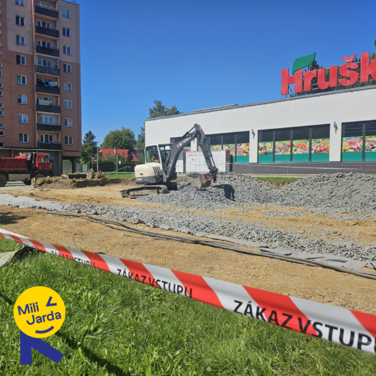 Revitalizace před Rosavou začala, hotovo by mělo být do konce října