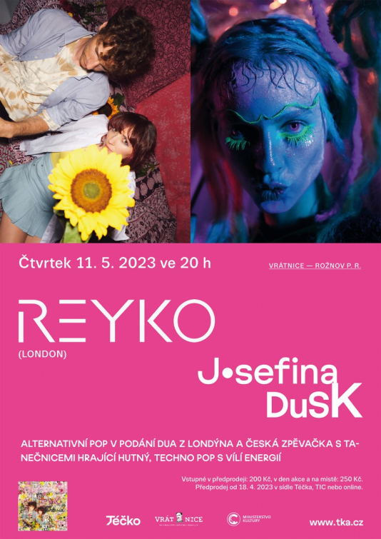 Vrátnice: Alternativní londýnský pop Reyko a Josefina Dusk