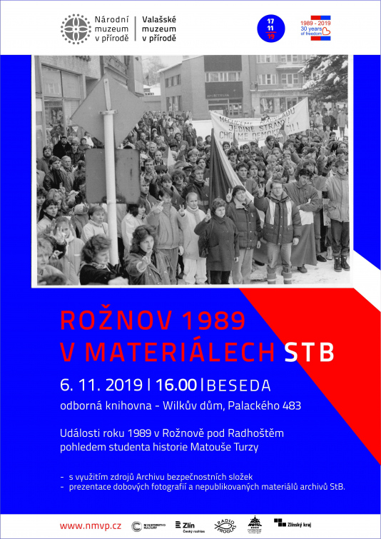 Beseda: Rožnov 1989 v materiálech StB