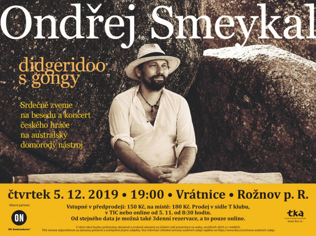 Ondřej Smeykal vás rozvibruje svým didgeridoo