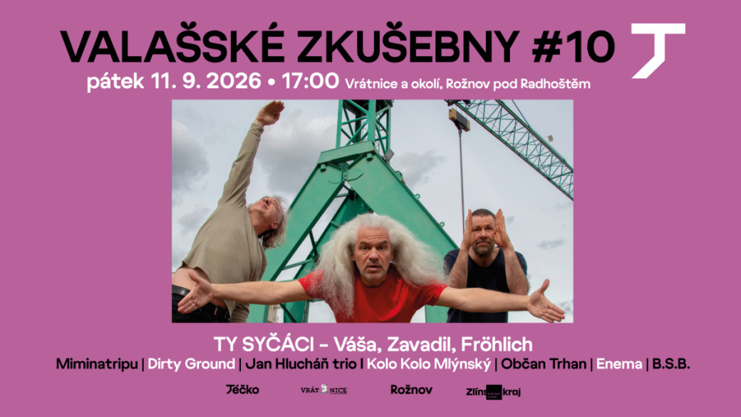 Jubilejní 10. ročník festivalu lokálních kapel: Valašské zkušebny #10