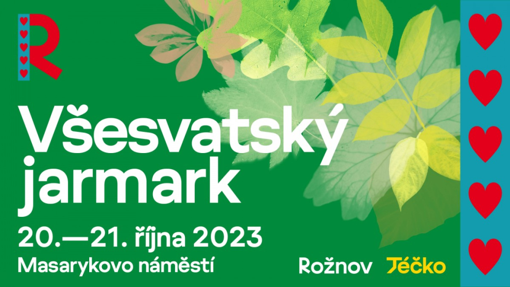 Všesvatský jarmark. Tradiční podzimní jarmark na rožnovském náměstí